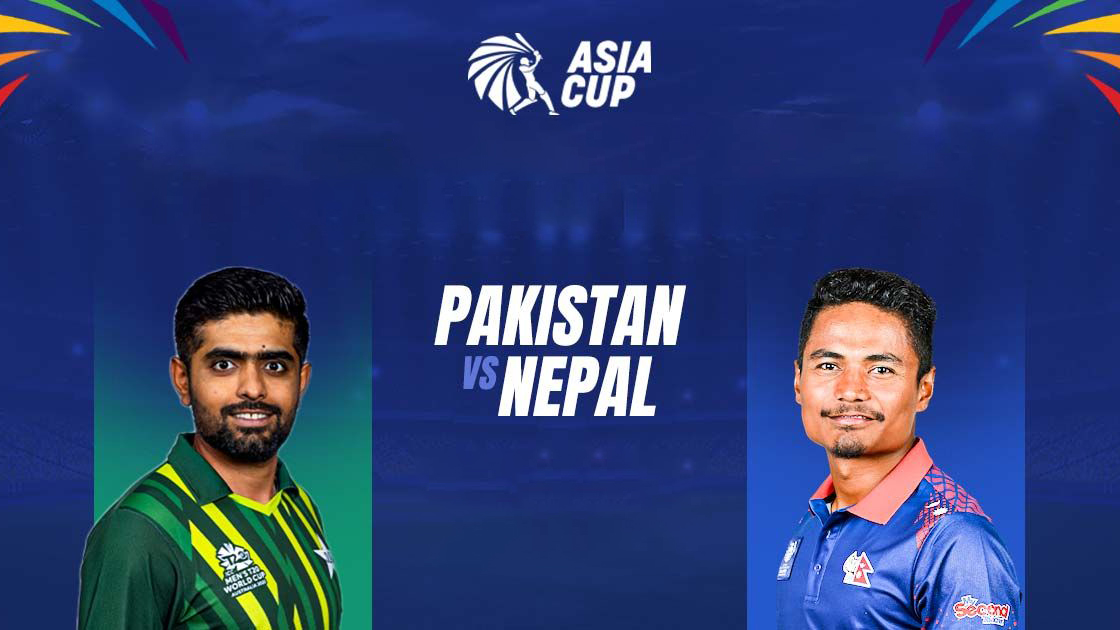 एसिया कप क्रिकेटः पाकिस्तानको सामना गर्दै नेपाल