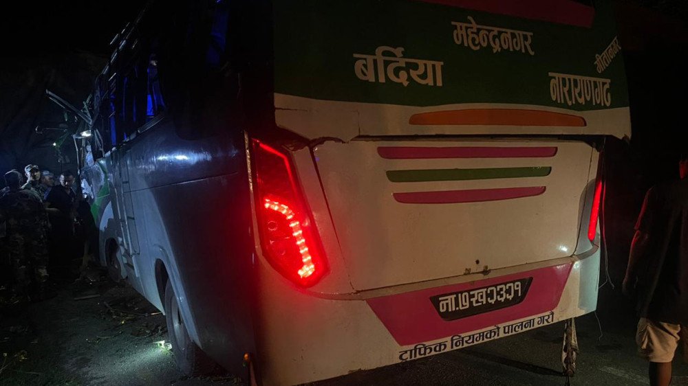 बाँकेमा बस दुर्घटना, ७ जनाको मृत्यु