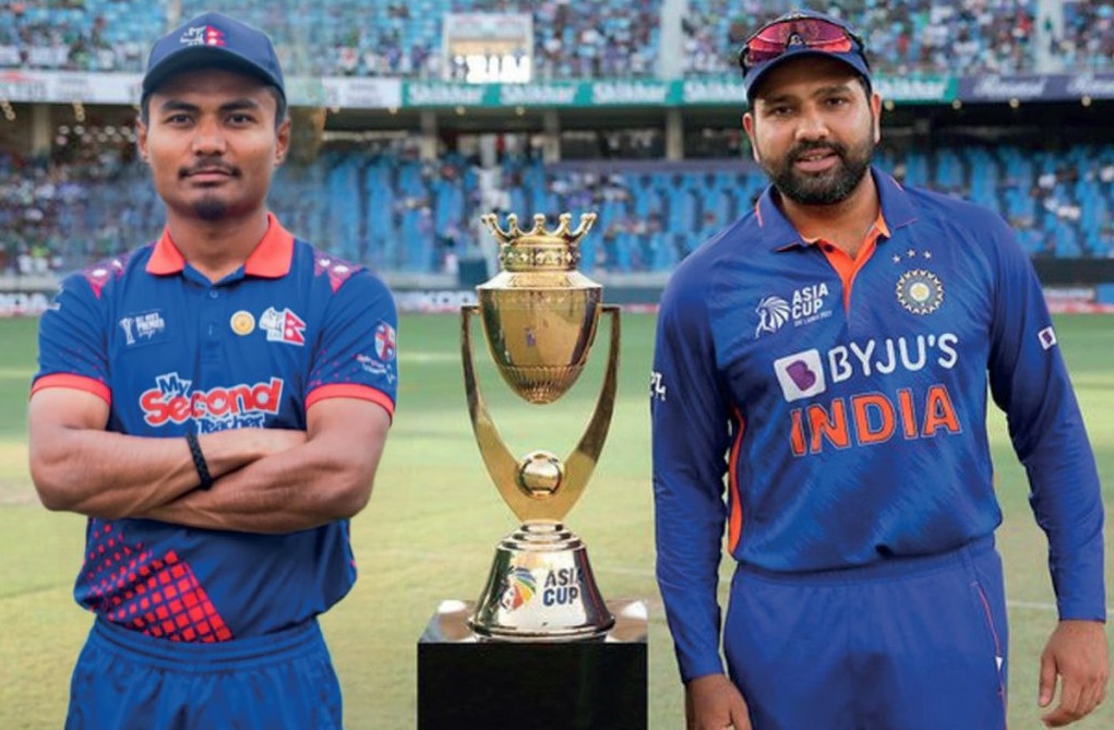 एसिया कप क्रिकेटमा नेपाल र भारत भिड्दै