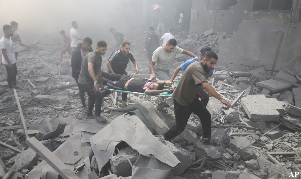 हमास–इजरायल द्वन्द्वः गाजामा २ हजार २१५ जनाको मृत्यु, १ सयभन्दा बढी विदेशीको ज्यान गयो