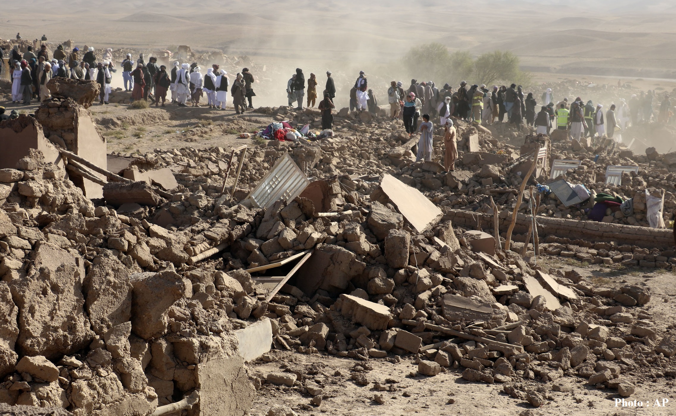 अफगानिस्थानमा भूकम्प : २ हजारभन्दा बढीको मृत्यु