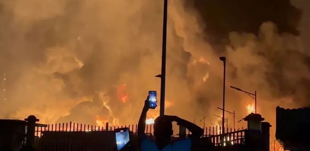 गिनीको इन्धन डिपोमा आगलागी, ११ जनाको मृत्यु, ८८ घाइते