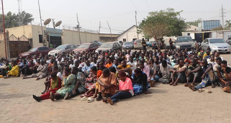 अपहरण गरेको आरोपमा नाइजेरियामा ३०७ जना पक्राउ