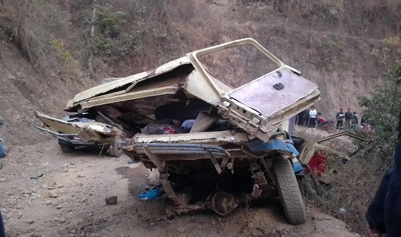 पाल्पामा जिप दुर्घटना, ८ जनाको मृत्यु