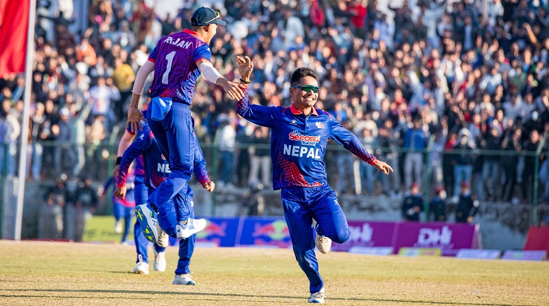 एकदिवसीय अन्तर्राष्ट्रिय क्रिकेट शृङ्खला : क्यानडाविरुद्ध नेपालको रोमाञ्चक जीत