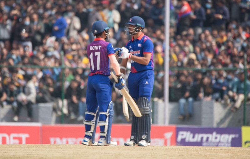 त्रिकोणात्मक टी–२० सिरिजः नेपालद्वारा नेदरल्यान्ड्स ६ विकेटले पराजित