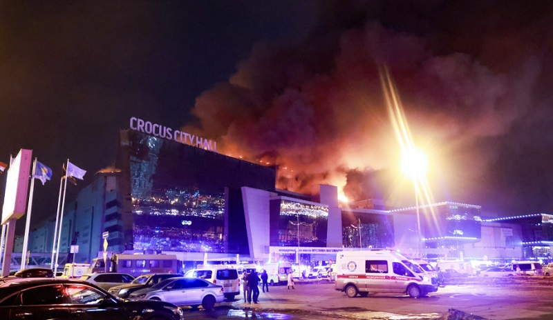 रूसको कन्सर्ट हल आक्रमणमा मृत्यु हुनेको संख्या १३३ पुग्यो