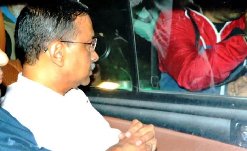 भारतको नयाँदिल्लीका मुख्यमन्त्री केजरीवाल पक्राउ