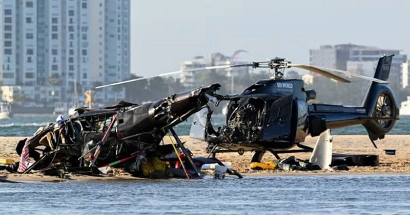 जापानी सैन्य हेलिकप्टर दुर्घटनाः १ जनाको मृत्यु, ७ बेपत्ता