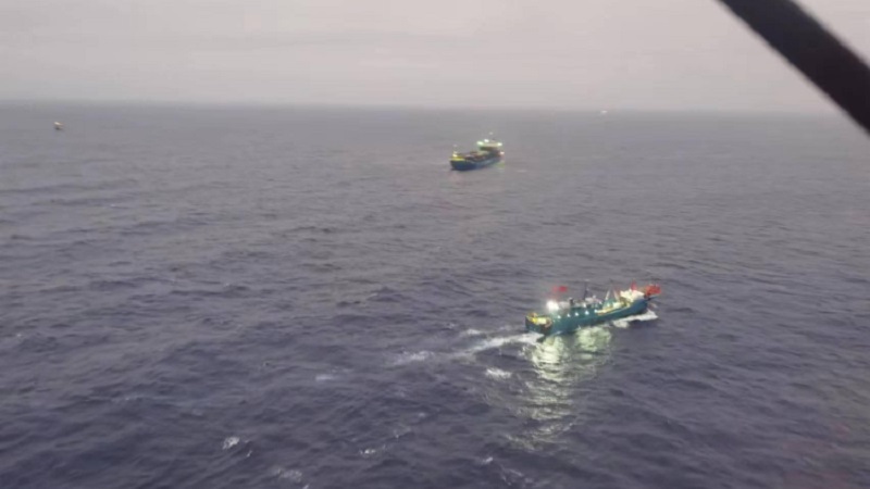चीनको हाइनान प्रान्तमा डुङ्गा डुब्दा ८ जना बेपत्ता
