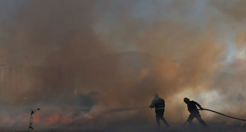 दक्षिण अफ्रिकामा आगलागी हुँदा २ हजार व्यक्ति बेघरबार