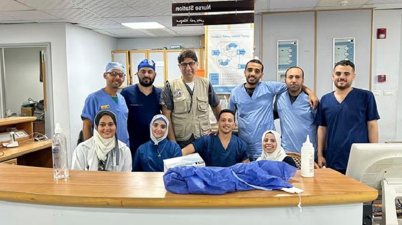 गाजा क्षेत्रबाट १७ अमेरिकी डाक्टरको उद्धार