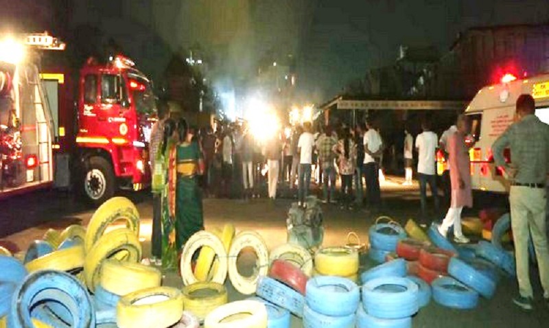 भारतको गुजरातमा आगलागी, मृत्य हुनेको सङ्ख्या २० पुग्यो