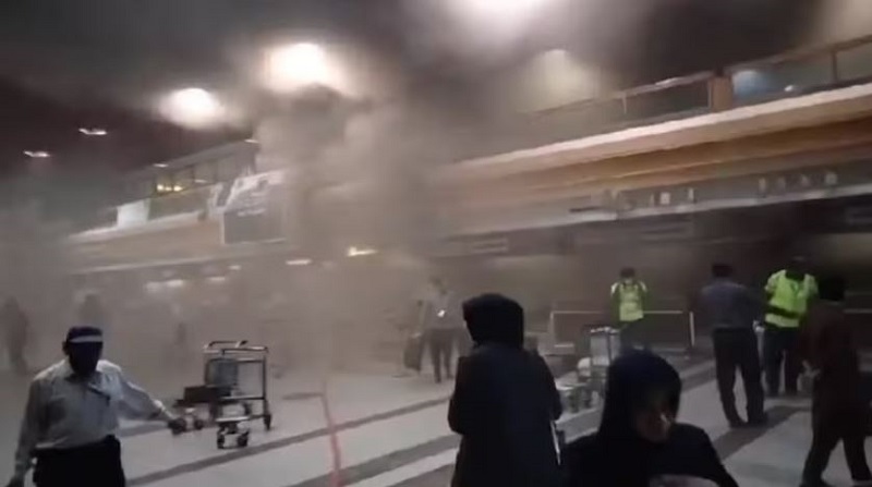 पाकिस्तानको लाहोर एयरपोर्टमा आगलागी, उडान प्रभावित