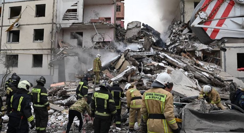 रुसको आवासीय भवनमा आक्रमण, कम्तीमा १५ जना मृत्यु