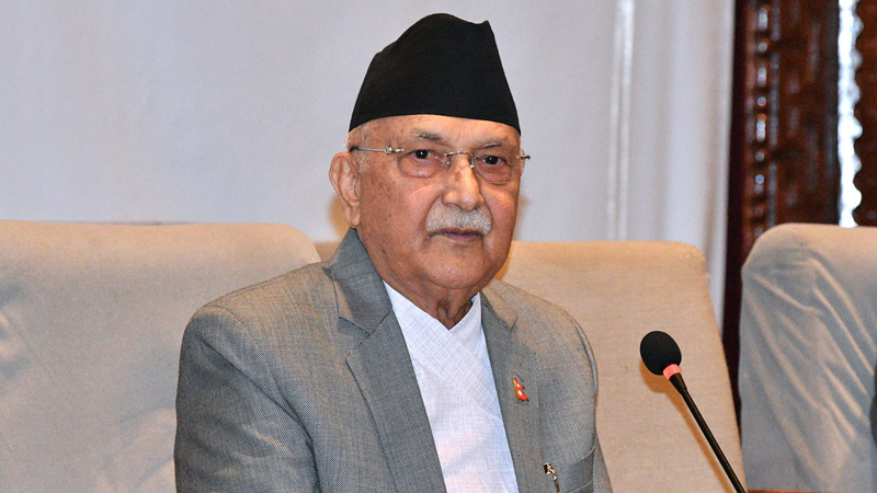 प्रधानमन्त्री केपी ओलीले दिए राजीनामा
