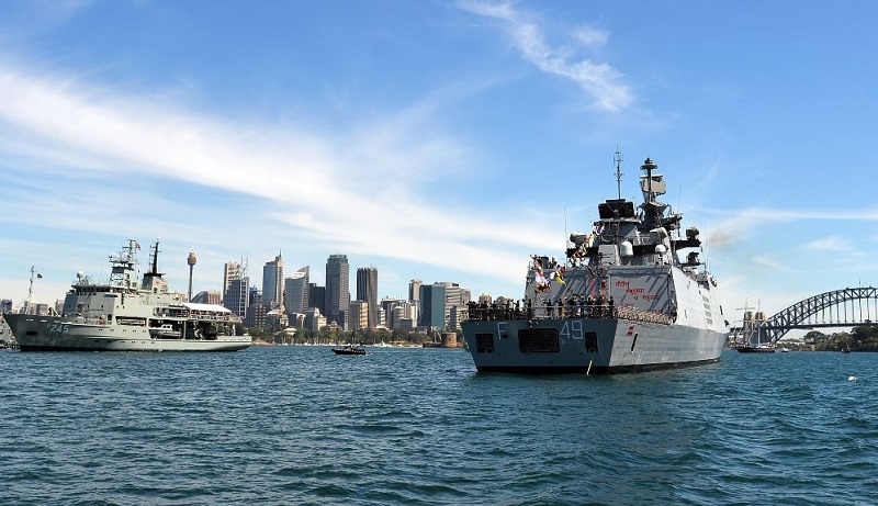 भारत र अष्ट्रेलियाबीच समुद्री सुरक्षा वार्ता