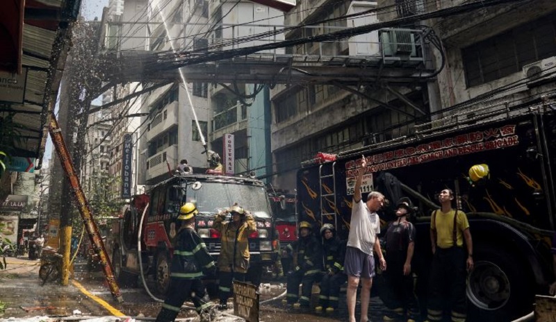 फिलिपिन्समा चाइनाटाउनमा आगलागी, कम्तीमा ११ जनाको मृत्यु