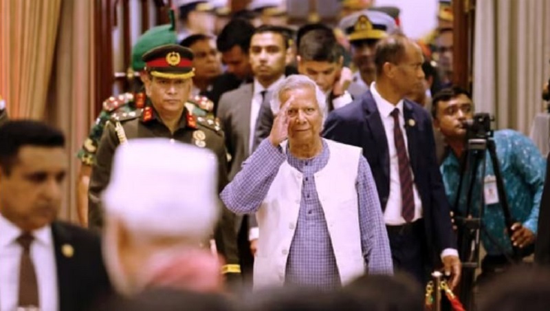 बंगलादेशमा युनुशको नेतृत्वमा १७ सदस्यीय अन्तरिम सरकार गठन