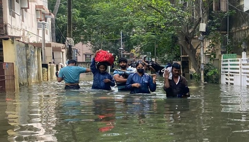 भारतमा बाढीः कम्तीमा १३ जनाको मृत्यु, ७०० तिर्थयात्री प्रभावित
