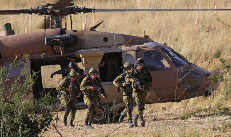 इजरायली सेनाको हेलिकप्टर गाजामा दुर्घटना, २ सैनिकको मृत्यु