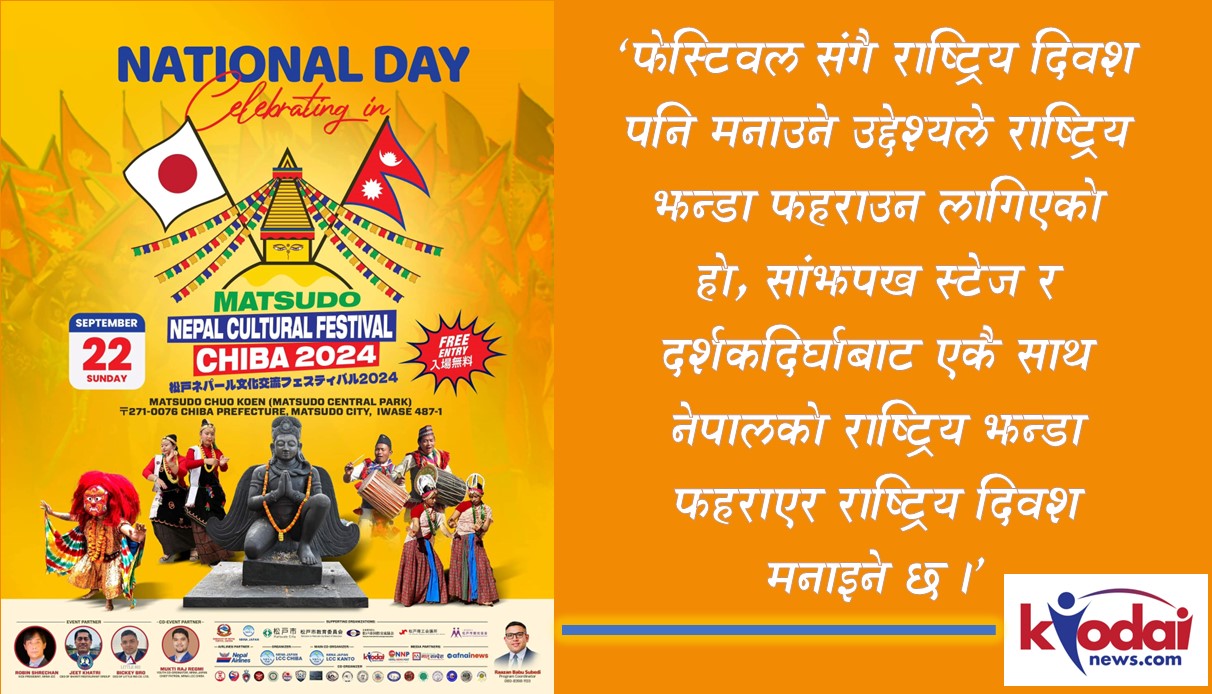 माचुदो फेस्टिवल: राष्ट्रिय दिवसका अबशरमा सयौं झण्डा एकै साथ फहराइने