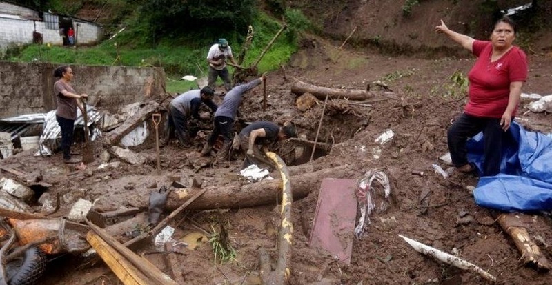 मेक्सिकोमा पहिरो, कम्तीमा १५ जनाको मृत्यु