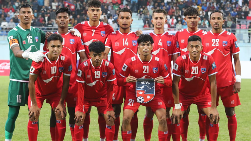 फिफा वरीयतामा एक स्थान झर्‍यो नेपाल