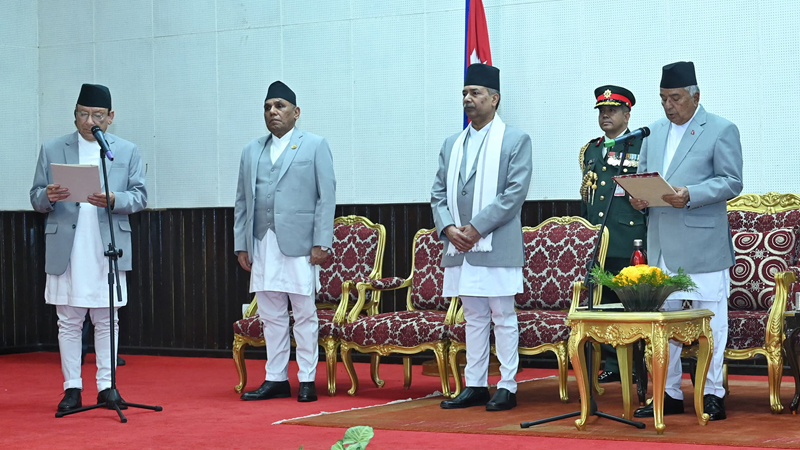 प्रकाशमान सिंह राउत प्रधानन्यायाधीश नियुक्त