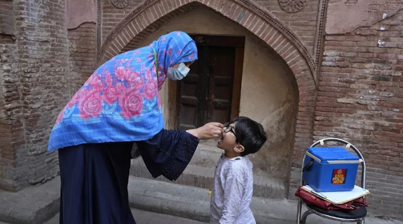 पाकिस्तानमा तेस्रो राष्ट्रव्यापी पोलियो खोप अभियान शुरू