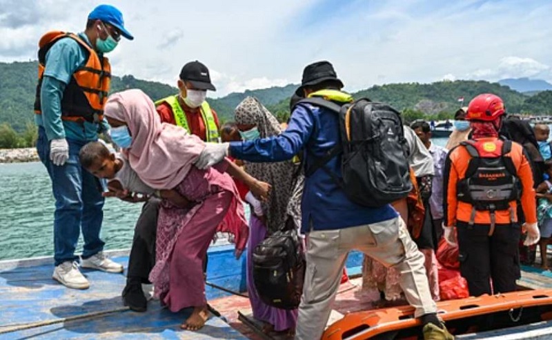 इन्डोनेसियाबाट १५० भन्दा बढी रोहिंग्या शरणार्थीको उद्धार