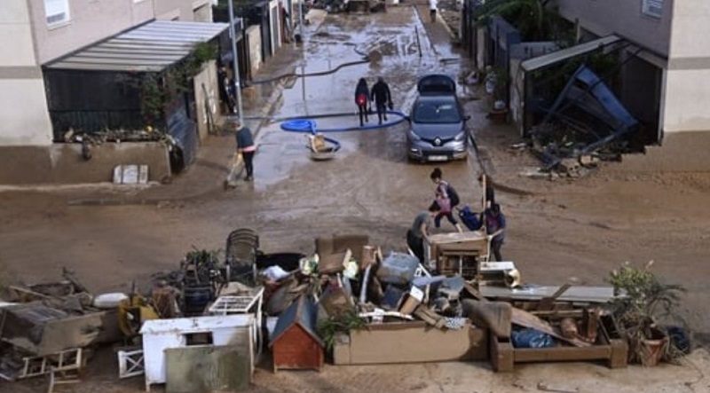 स्पेनमा बाढीबाट मृत्यु हुनेको सङ्ख्या २०० नाघ्यो