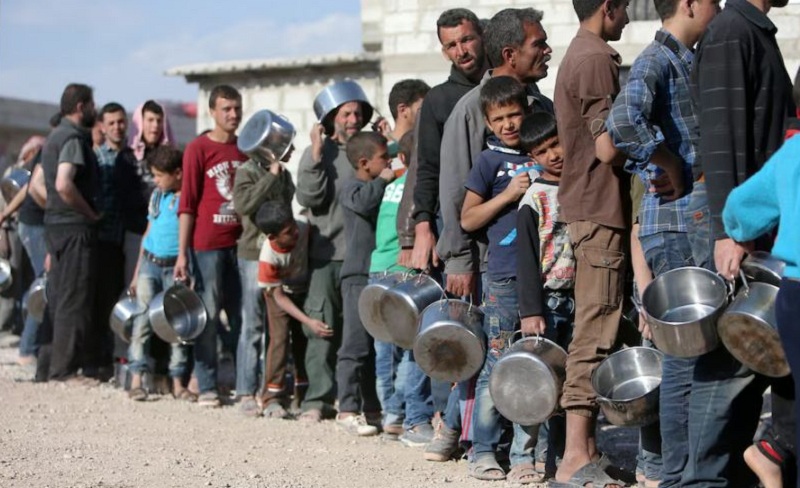 विश्वव्यापी भोकमरी संकट बढ्यो, घट्दै​ छ प्रमुख राष्ट्रहरूको सहयोग