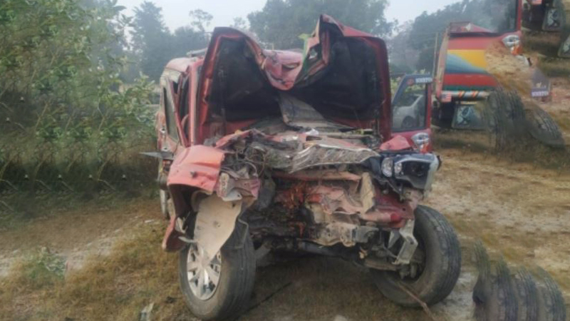 रौतहटमा जीप दुर्घटना : ८ जनाको मृत्यु, ५ जना घाइते