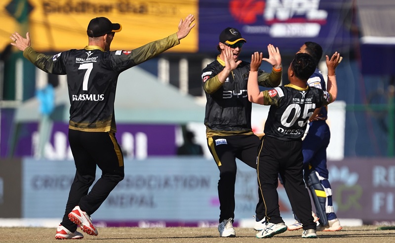 काठमाडौं गुर्खाजसँग पराजित भएसँगै बाहिरियो लुम्बिनी लायन्स