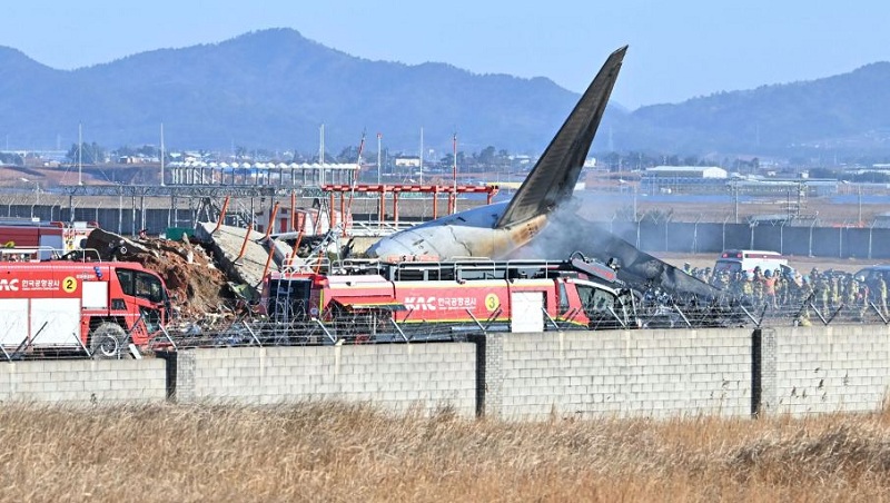 मुआन विमानस्थलका सबै उडान रद्द​