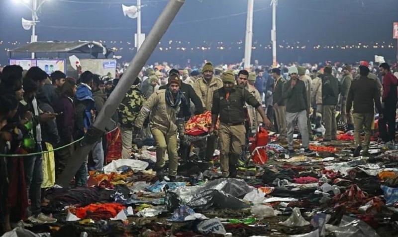 भारतमा महाकुम्भ मेलामा भागदौड, मृत्यु हुनेको संख्या ३० पुग्यो