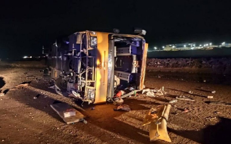 इरानमा बस दुर्घटना : १४ जनाको मृत्यु, ४६ जना घाइते