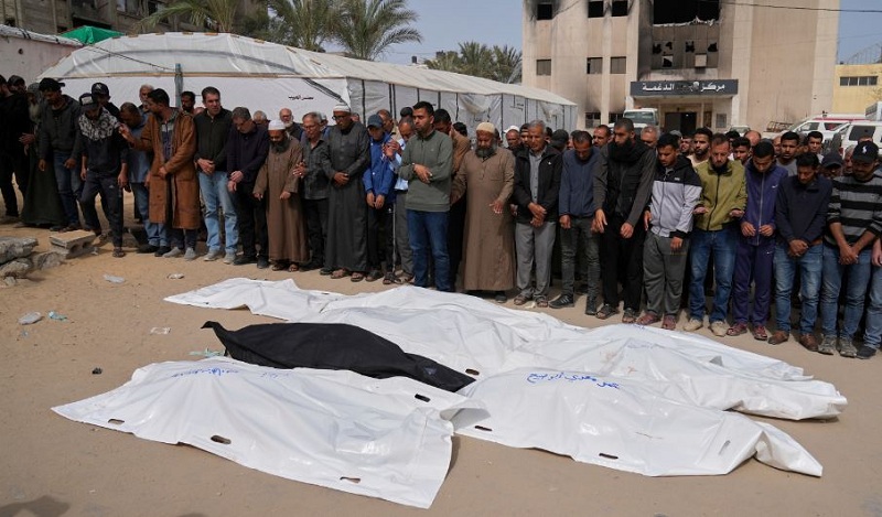 गाजामा इजरायली हमला : महिला र बालबालिकासहित १५ जनाको मृत्यु