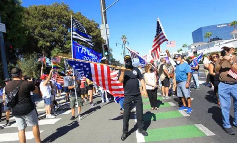 ट्रम्पका नीतिविरुद्ध न्यूयोर्कदेखि वासिङ्टनसम्म विरोध प्रदर्शन