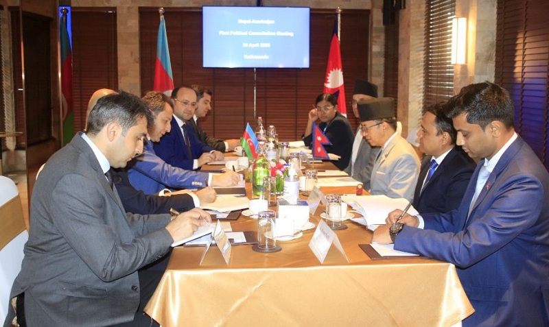 नेपाल र अजरबैजानबीच राजनीतिक परामर्श बैठक सम्पन्न