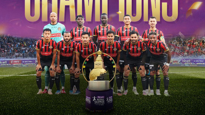 ललितपुरले जित्यो तेस्रो नेपाल सुपर लिगको उपाधि