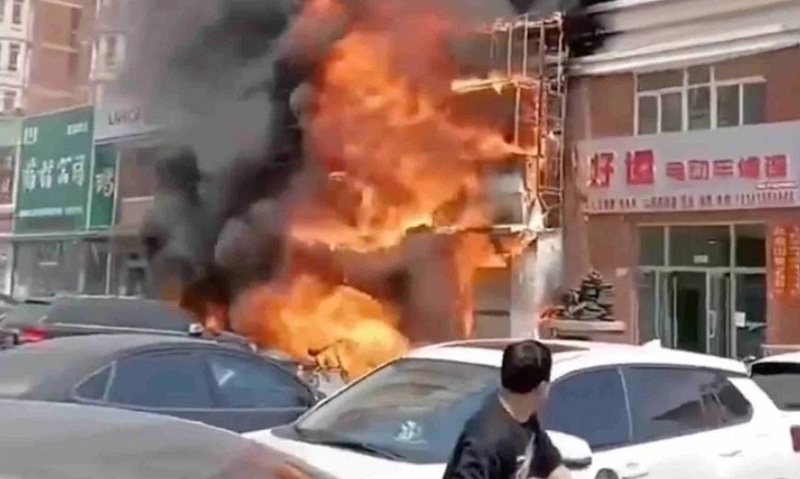 उत्तरपूर्वी चीनको रेस्टुरेन्टमा आगलागी, २२ जनाको मृत्यु