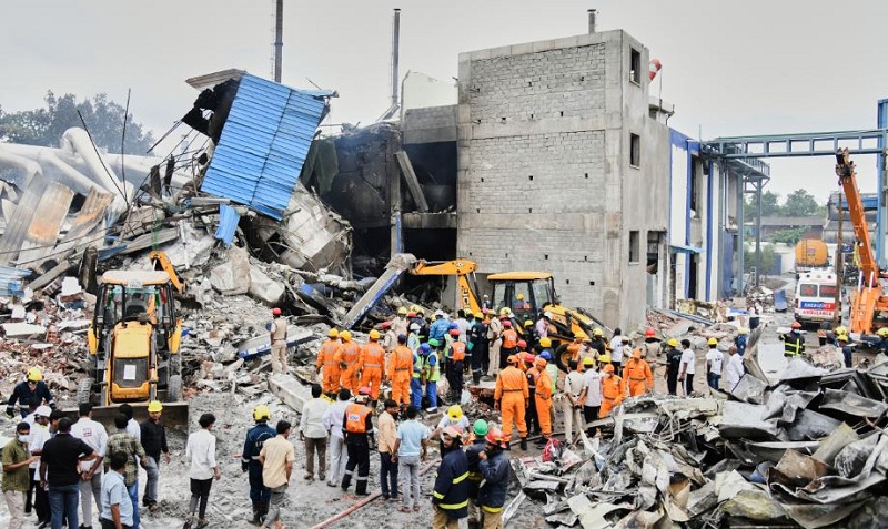 भारतको एक औषधि कारखानामा विस्फोट, ३६ जनाको मृत्यु