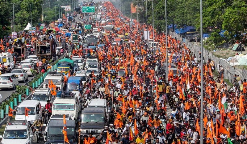 भारतको १ मन्दिरमा भागदौड मच्चिँदा ६ जनाको मृत्यु
