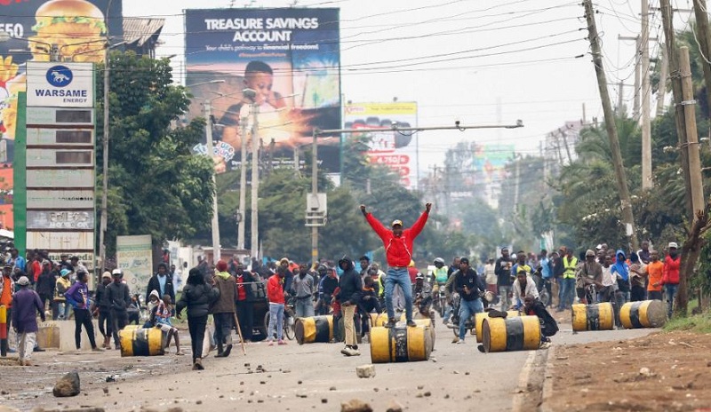 केन्यामा सरकार विरोधी प्रदर्शन : ११ जनाको मृत्यु, ५०० भन्दा बढी पक्राउ