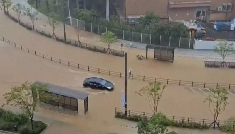 दक्षिण कोरियामा भारी वर्षा : १४ जनाको मृत्यु, १२ जना बेपत्ता