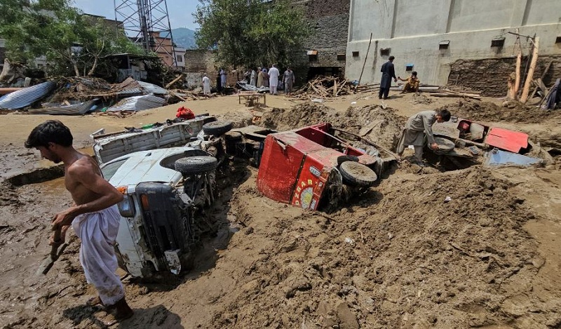 पाकिस्तानमा बाढीका कारण ३४४ जनाको मृत्यु, १५० भन्दा बढी बेपत्ता