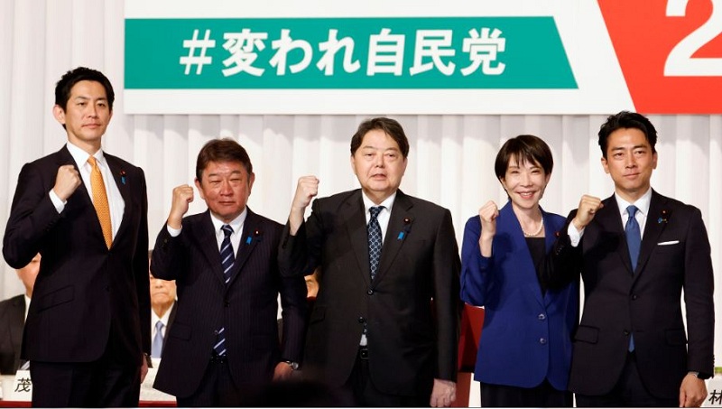 जापानमा एलडीपी नेतृत्वका लागि प्रतिस्पर्धा शुरू