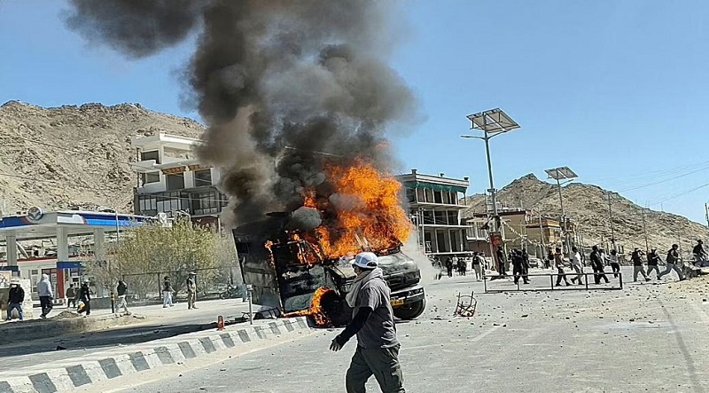 भारतको लद्दाखमा हिंसात्मक झडपपछि कडा सुरक्षा व्यवस्था